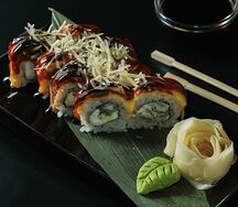 Ролл Четыре сыра (подпеченный)