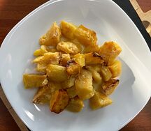 Картофель, запеченный с сыром