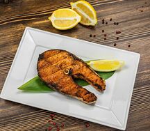 Стейк из семги