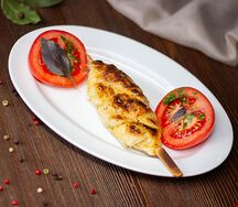 Халуми на мангале