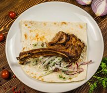 Шашлык из баранины корейки