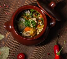 Таранчук по-казачьи с бараниной