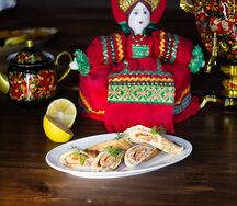 Русские с лососем