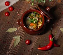 Таранчук с курицей