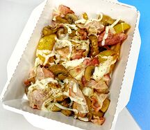 Снек-микс по-деревенски с грибами