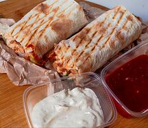 Шаурма с курицей большая