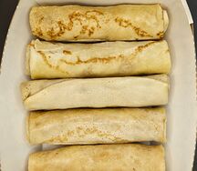 Блинчики с мясом замороженные