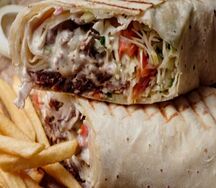 Армянская шаурма с шашлыком