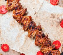 Шашлык из куриных крыльев