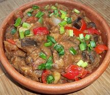 Овощной шашлык