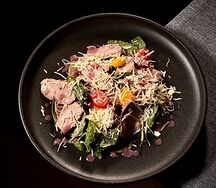 Салат с уткой и апельсином