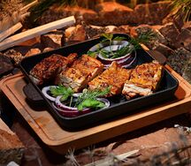 Шашлык из филе куриного бедра