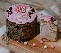 Кулич Клубника со сливками