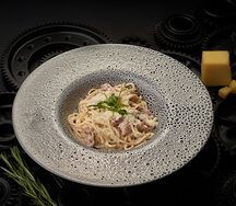 Карбонара с беконом
