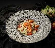 Салат Цезарь с креветкой