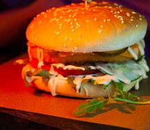 Бургер с говядиной