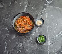 Жареный рис с говядиной