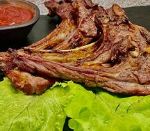 Шашлык из бараньей корейки