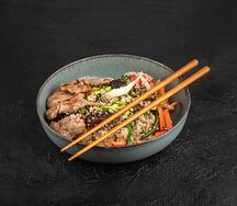 Тяхан со свининой