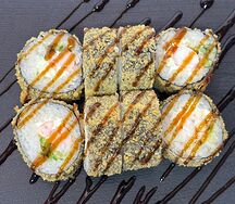 Темпура с креветкой