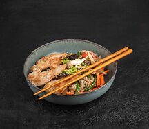 Тяхан с курицей