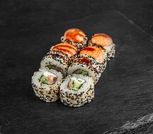 Запеченный ролл Темный герой