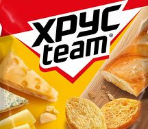 Воздушные сухарики Хрус team Сырное ассорти