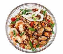 Тяхан с морепродуктами