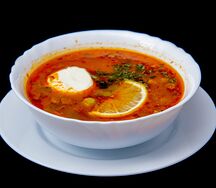Солянка домашняя мясная сборная