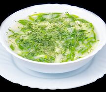 Окрошка овощная