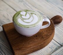 Матча латте зеленая