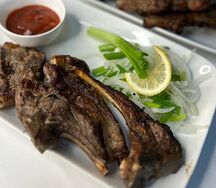 Шашлык из бараньей корейки