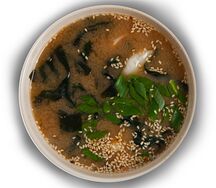Мисо суп с креветками