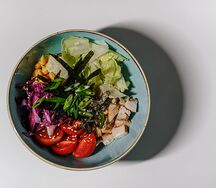 Поке с курицей