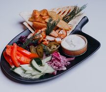 Шаурма на лопатке
