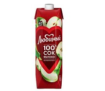 Сок Любимый Яблоко