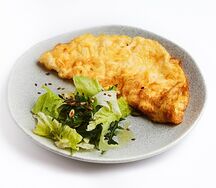 Омлет классический с микс-салатом