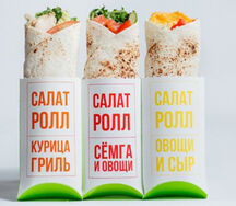 Цезарь ролл с курицей