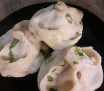 Манты со свининой