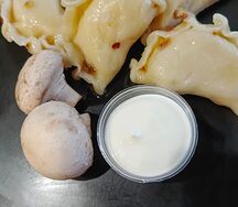 Вареники с картофелем и грибами