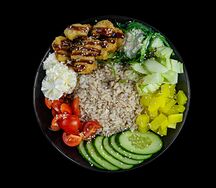 Поке с курицей