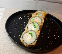 Хот ролл с крабом