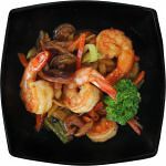 Wok c морепродуктами