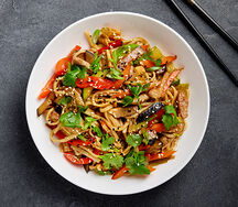 Wok удон со свининой