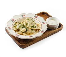 Вареники с картофелем и грибами