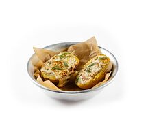 Печеный картофель с сыром и грибами
