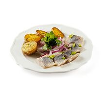 Селедка с картофелем