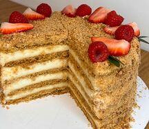 Медовик без глютена