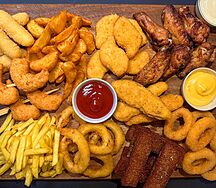 Большой сет горячих закусок
