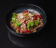 Лапша с курицей